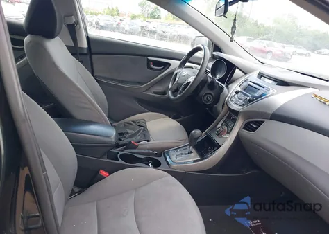 2013 Hyundai Elantra Gls z USA, uszkodzony, nr VIN 5NPDH4AE5DH416419